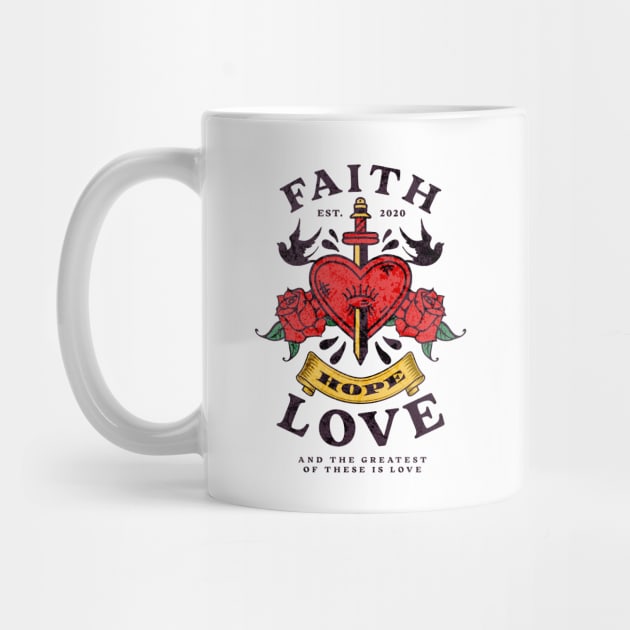 Faith Love Hope by Church Store